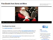Tablet Screenshot of emailsfrom.com